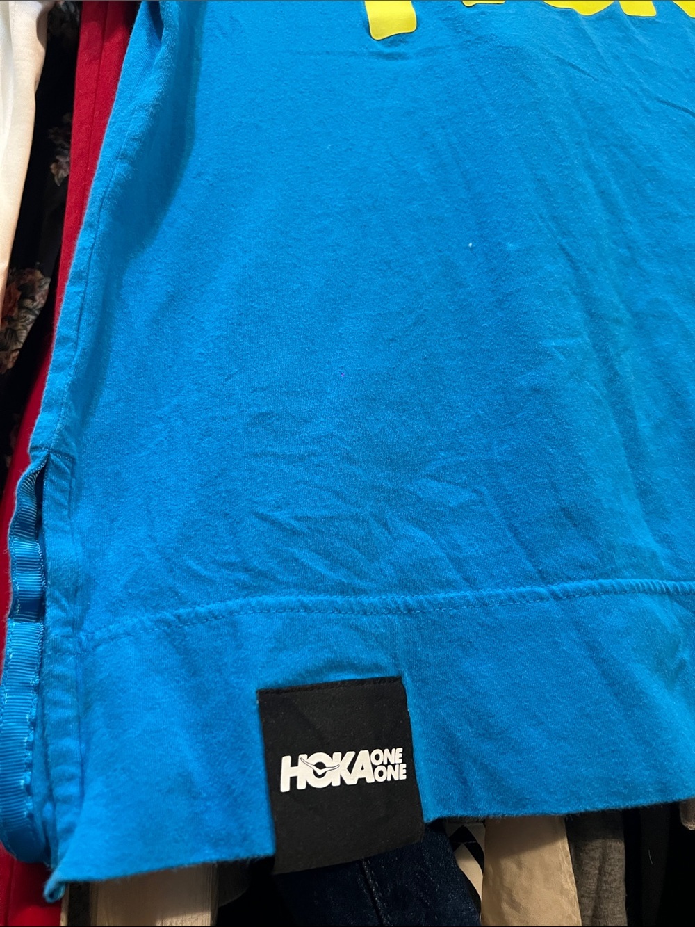 HOKA BLUE TEE SHIRT med - Picture 5 of 9